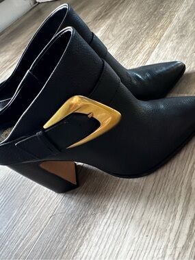 Vince Camuto Bailey Bootie Black Leather